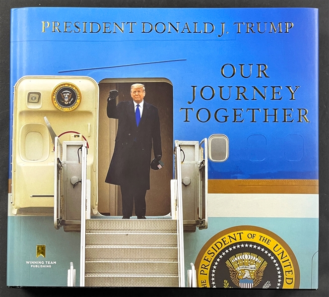 President Donald Trump Signed Book <em>Our Journey Together</em> Large Hardback Edition (JSA)