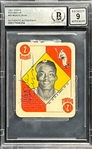 Monte Irvin Signed 1951 Topps Red Back #50 - MINT 9 Signature (Encapsulated Beckett Authentic)