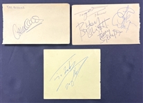 The Hollies Band-Signed Collection - Both 1963 and 1974 Lineups (11 Signatures) Incl. Graham Nash and Allan Clarke (Beckett Authentic)