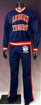 1982-85 Bo Jackson Auburn University Warm Up Suit - Given to NFL Player Tim Harris