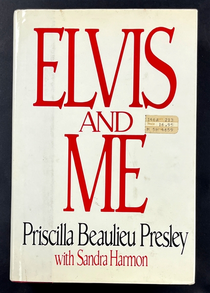 Priscilla Presley Signed Copy of 1985 Autobiography <em>Elvis and Me</em> (Beckett Authentic)