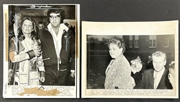 Elvis Presley Original AP "Divorce" News Service Photo and Parents News Service Photo (2 Items)