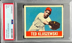 1948 Leaf #38 Ted Kluszewski Rookie Card - PSA EX 5