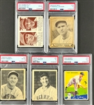 1930s-40s Pre-War PSA-Graded Collection (5)