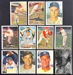 1957 Topps Cello Wrapper and 10 Cards from the Pack
