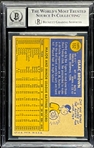 1970 Topps #152 Ike Brown Signed Card - GEM MINT 10 Signature  (Encapsulated Beckett Authentic)