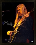 Greg Allman Signed Poster (Beckett Authentic)