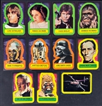 1977 Topps Star Wars Series 1 Complete Set (66) <strong>Incl. #1 Luke Skywalker PSA NM-MT 8</strong> Plus Sticker Set (11)