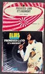 1974 Elvis Presley "Promised Land" / "Its Midnight" (PB-10074) SEALED 45 Single with Retail Rack Backer