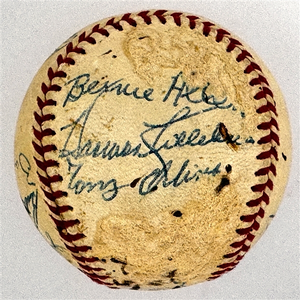 1963 Minnesota Twins Multi-Signed Baseball Incl. Harmon Killebrew, Tony Oliva and Others (Beckett Authentic) Mickey Harris Collection