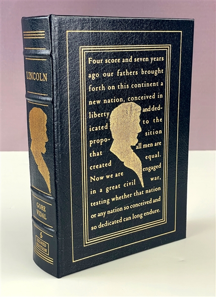 Gore Vidal Signed Easton Press Edition <em>Lincoln</em> (JSA)