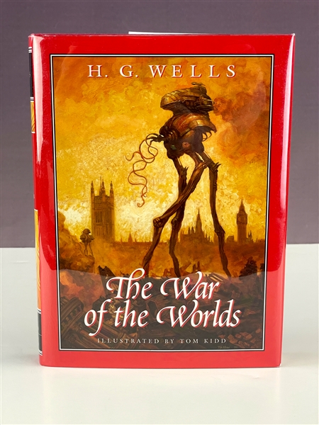 2001 <em>The War of the Worlds</em> Signed by Illustrator Tom Kid (JSA)