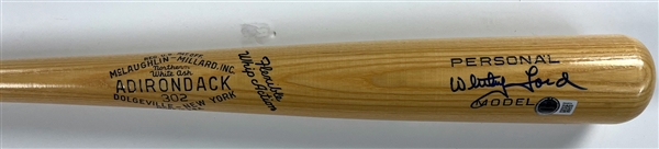 Whitey Ford Signed Adirondack Bat (Beckett Authentic)