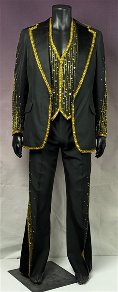 J.D. Sumner Stage Worn Suit (Photo Matched) as Leader of The Stamps Elvis Presleys Backup Singers