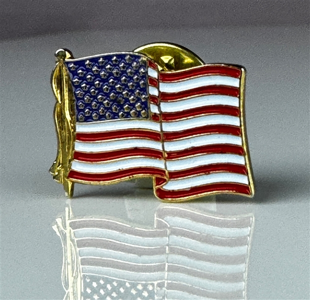 Elvis Presley Owned American Flag Lapel Pin