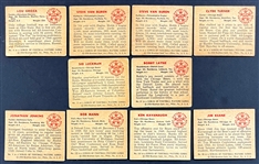 1950 Bowman Football Collection (29) Incl. Van Buren, Layne, Luckmand and Others