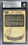 Jean Ratelle Signed 1965 Topps #25 Card (Beckett Encapsulated)