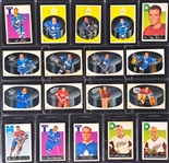 1962 Parkhurst Hockey Complete Set (54) Incl. 10 PSA-Graded Cards Plus 16 Extras