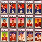 HIGH GRADE 1963 Parkhurst Hockey Complete Set (99) Incl. 59 PSA-Grdaed Cards Plus 21 Extras