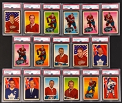 HIGH GRADE 1963 Parkhurst Hockey Complete Set (99) Incl. 59 PSA-Grdaed Cards Plus 21 Extras