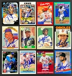 1970s-2000s Massive Signed Baseball Card Collection (6,000+) Incl. Stars and HOFers and Heavy Duplication (Beckett Authentic)