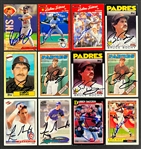 1970s-2000s Massive Signed Baseball Card Collection (6,000+) Incl. Stars and HOFers and Heavy Duplication (Beckett Authentic)