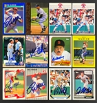 1970s-2000s Massive Signed Baseball Card Collection (6,000+) Incl. Stars and HOFers and Heavy Duplication (Beckett Authentic)
