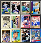 1970s-2000s Massive Signed Baseball Card Collection (6,000+) Incl. Stars and HOFers and Heavy Duplication (Beckett Authentic)
