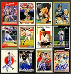 1970s-2000s Massive Signed Baseball Card Collection (6,000+) Incl. Stars and HOFers and Heavy Duplication (Beckett Authentic)
