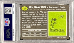 1969 Topps Football Near Set (254/263)