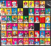 1969 Topps Football Near Set (254/263)