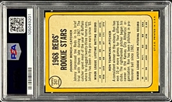1968 Topps #247 Johnny Bench Rookie - PSA EX-MT 6