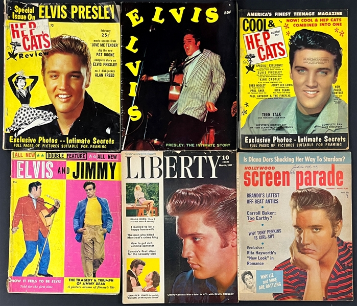 1950s Elvis Presley Magazine Collection (23)