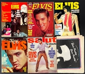 1970's Elvis Presley Magazine Collection (42) Memorial Issues