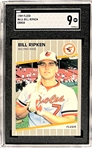 1989 Fleer #616 Billy Ripken F$%* Face Cards (5) - Incl. SGC MINT 9