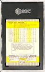 1989 Fleer #616 Billy Ripken F$%* Face Cards (5) - Incl. SGC MINT 9