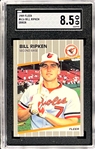 1989 Fleer #616 Billy Ripken F$%* Face Cards (5) - Incl. SGC MINT 9