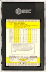 1989 Fleer #616 Billy Ripken F$%* Face Cards (5) - Incl. SGC MINT 9