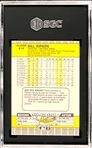 1989 Fleer #616 Billy Ripken F$%* Face Cards (5) - Incl. SGC MINT 9