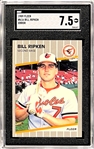1989 Fleer #616 Billy Ripken F$%* Face Cards (5) - Incl. SGC MINT 9