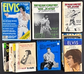 Elvis Presley Fan Club Magazines and Newsletters Collection (367) 