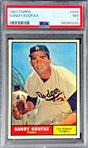 1961 Topps #344 Sandy Koufax - PSA NM 7
