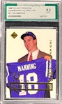 1980s-2020 NFL Rookie Superstars Graded Collection (7) Incl. Favre, Manning and Burrow