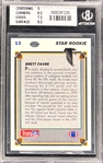 1980s-2020 NFL Rookie Superstars Graded Collection (7) Incl. Favre, Manning and Burrow