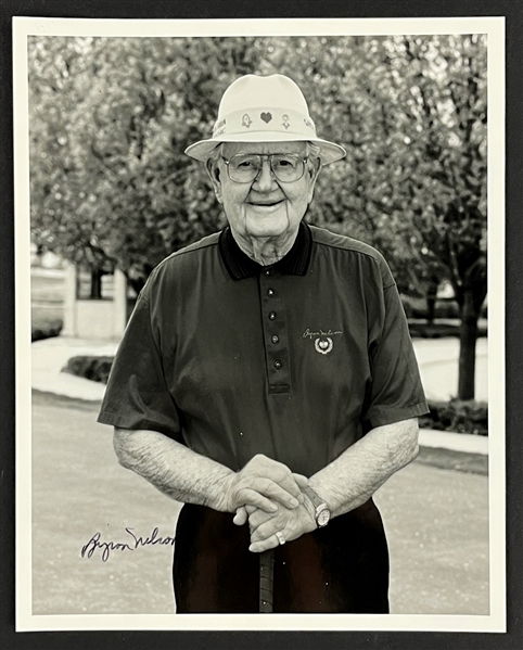 Golf Greats Signed 8x10 Collection (5) Incl. Byron Nelson and Others (Beckett Authentic)
