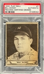 1940 Play Ball #7 Bill Dickey Signed Card - Encapsulated PSA/DNA