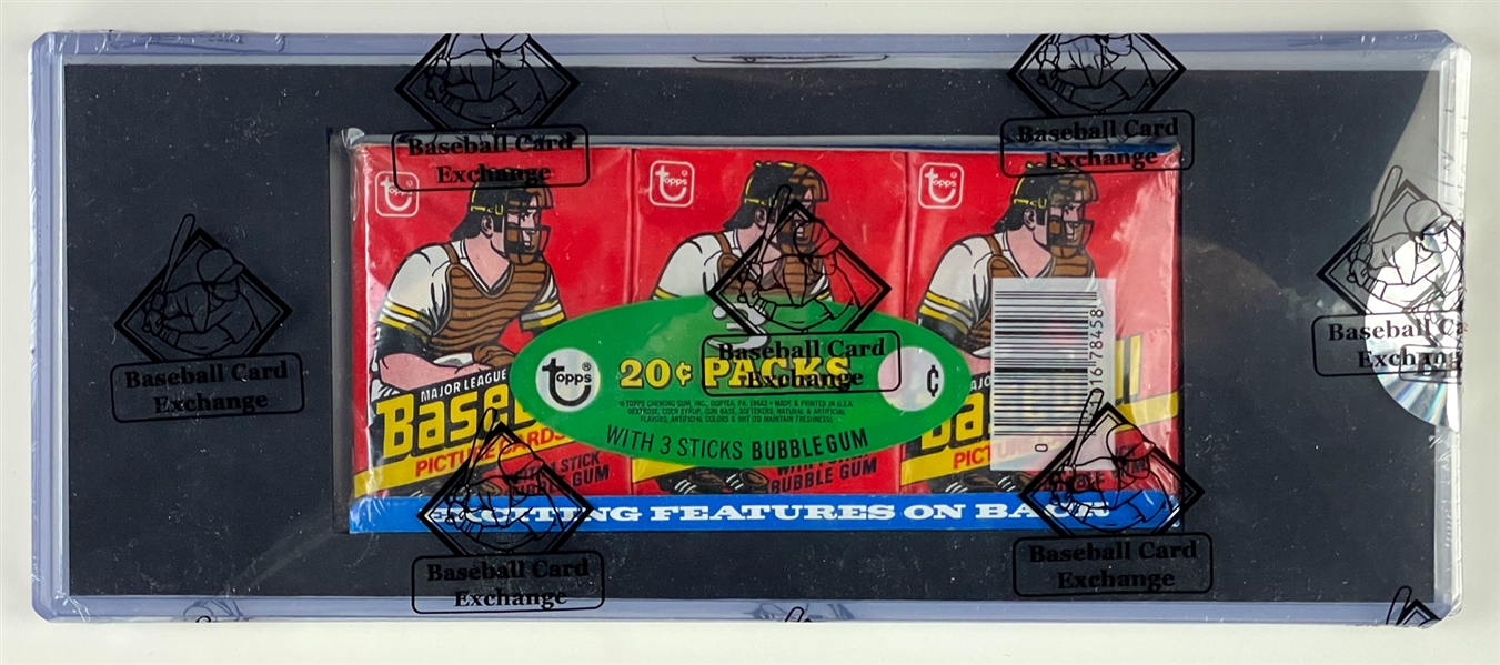 1978 Topps Baseball Unopened Tray Pack (BBCE Encapsulated)