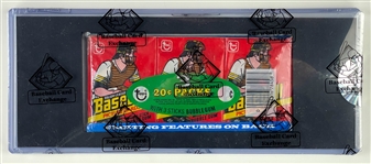 1978 Topps Baseball Unopened Tray Pack (BBCE Encapsulated)