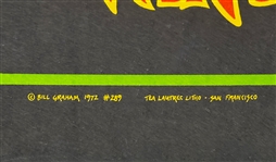 1972 Rolling Stones Tumbling Dice BG-289 FIRST PRINTING Bill Graham - June 6 & 8, 1972, Winterland