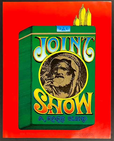 1967 "Joint Show" AOR-2.347 FIRST PRINTING Moore Gallery Poster - July 17, 1967